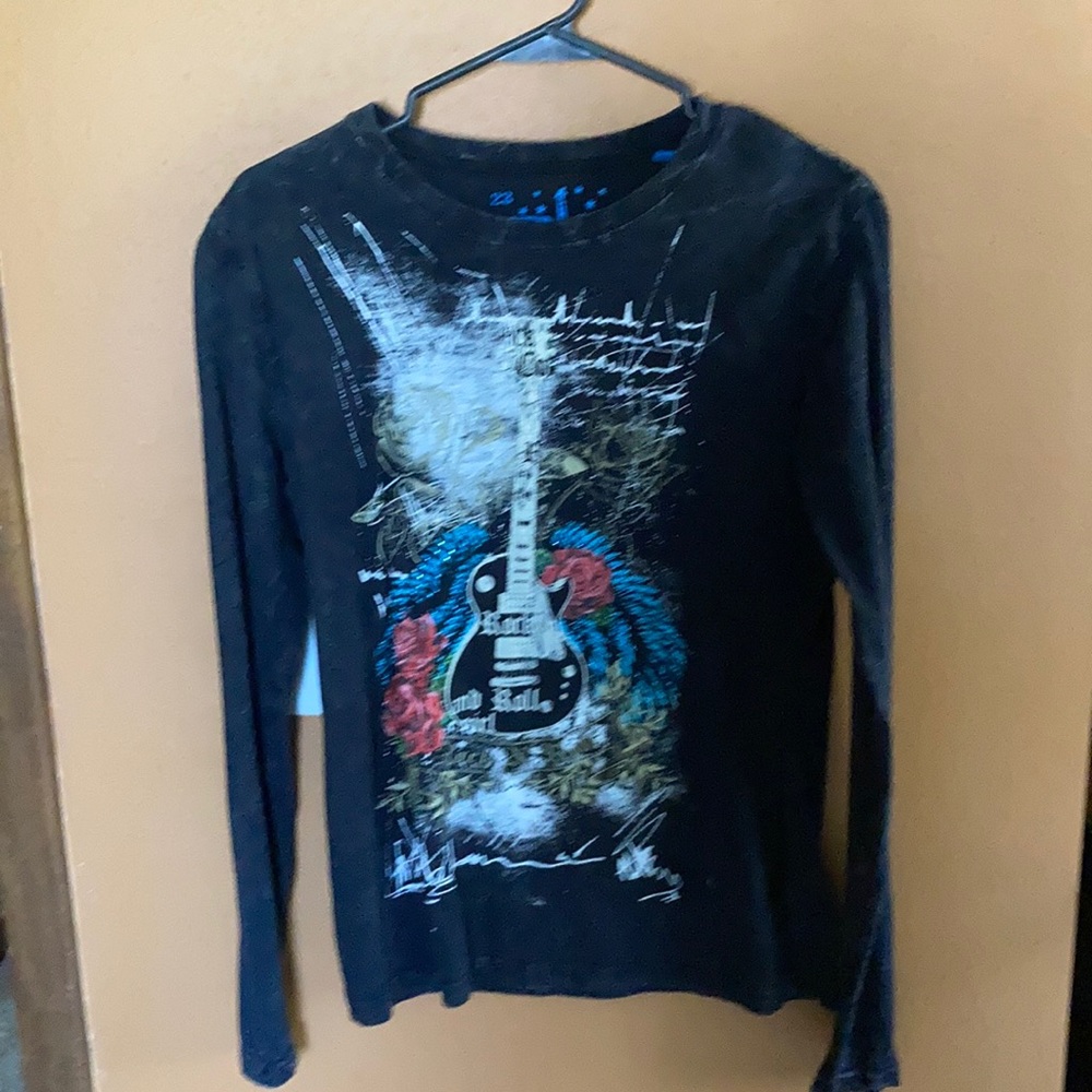 Long sleeve guitar top